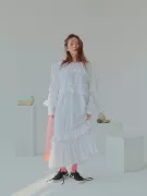 THỜI TRANG HÀN QUỐC - Tiered Frill Dress