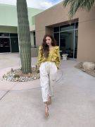 THỜI TRANG HÀN QUỐC - Zipper Accent Pocket Drawstring Pants