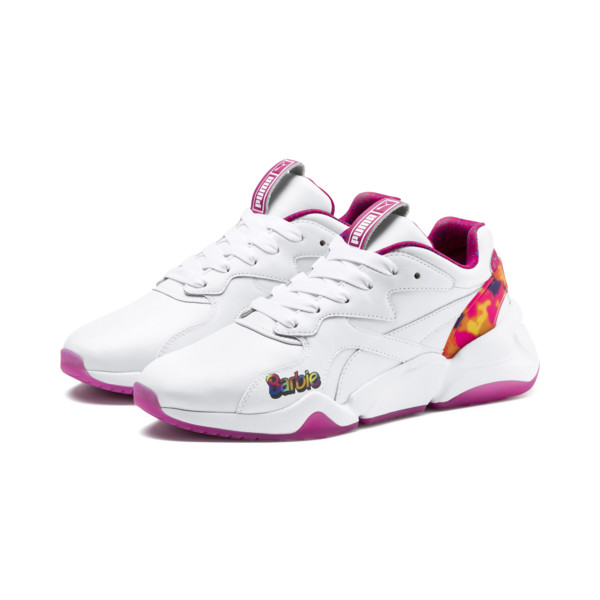GIÀY PUMA NOVA BARBIE FLASH WOMEN'S SNEAKERS - WHITE CABARET