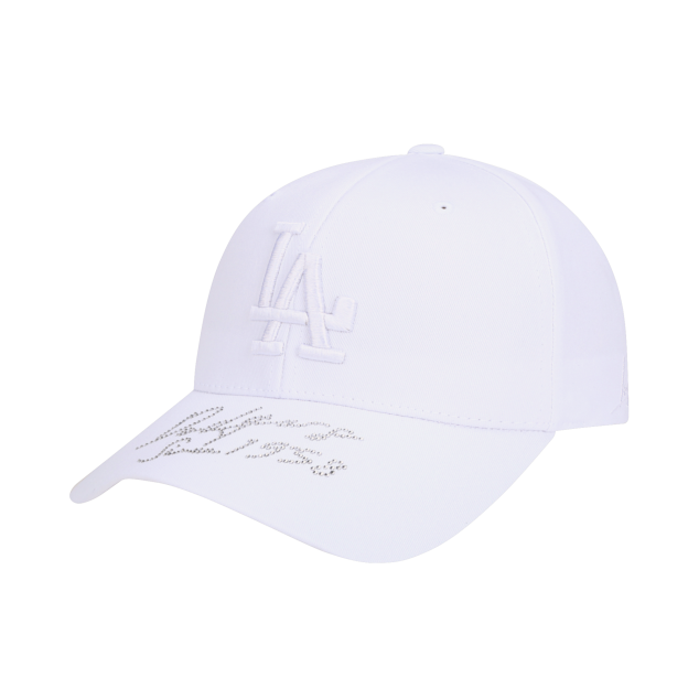 NÓN MLB LA DODGERS BLANK A ADJUSTABLE CAP - WHITE