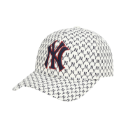 NÓN MLB NEW YORK YANKEES NEO MONOGRAM ADJUSTABLE CAP - IVORY