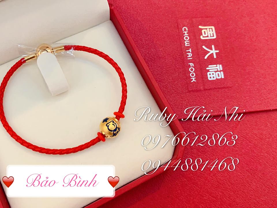 CHOW TAI FOOK ZODIAC - Aquarius (Bảo Bình)