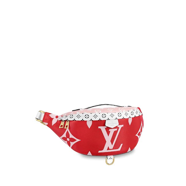 TÚI LV - LOUIS VUITTON BUMBAG - ROUGE