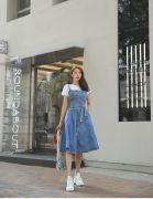 THỜI TRANG HÀN QUỐC - Denim Dress - P000DJVB