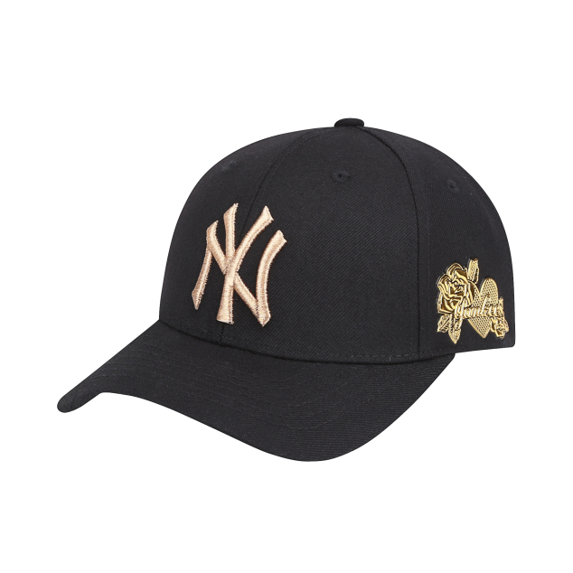 NÓN MLB NEW YORK YANKEES LOVE ROSE ADJUSTABLE CAP - BLACK