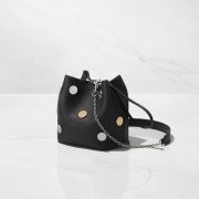 TÚI FIND KAPOOR - MINI PINGO BAG 16 METAL LINE SET - BLACK