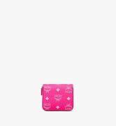 VÍ MCM Mini - BIESSOS ZIP WALLET - Neon Pink
