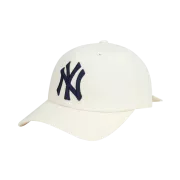 NÓN MLB NEW YORK YANKEES WASHED OUT RIBBON BALL CAP - IVORY