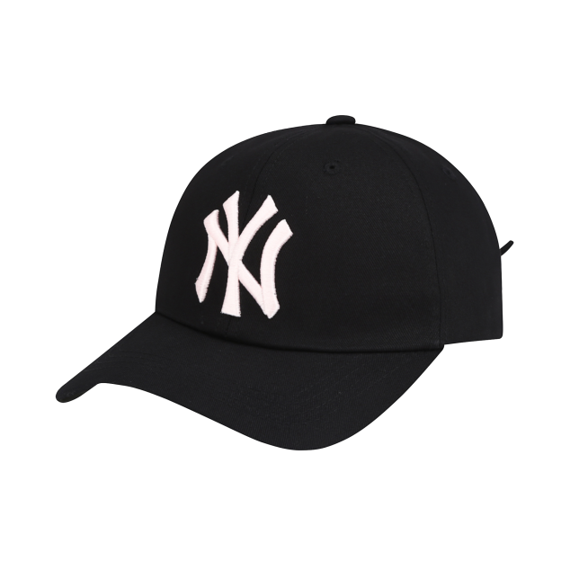 NÓN MLB NEW YORK YANKEES WASHED OUT RIBBON BALL CAP - BLACK