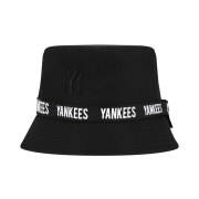 NÓN MLB NEW YORK YANKEES DETAIL STREET BUCKET HAT - BLACK