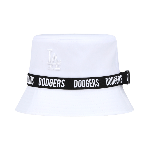 NÓN MLB LA DODGERS DETAIL STREET BUCKET HAT - WHITE