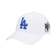 NÓN MLB LA DODGERS DOG BALL CAP - WHITE