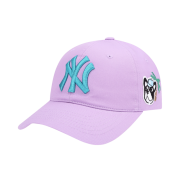 NÓN MLB NEW YORK YANKEES DOG BALL CAP - VIOLET