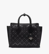 TÚI MCM Medium - NEO MILLA TOTE IN PERFORATED LEATHER - BLACK