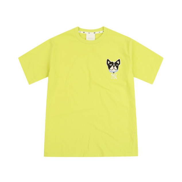 ÁO MLB NEW YORK YANKEES YOMIYAM BARK SHORT SLEEVE T-SHIRT - YELLOW