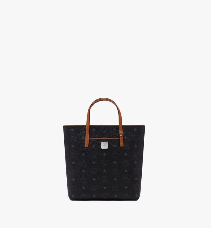 TÚI MCM Small - ANYA SHOPPER IN VISETOS - Black