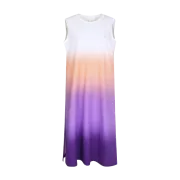 ĐẦM MLB LA DODGERS LALALAND GRADATION SLEEVELESS MAXY DRESS - ORANGE