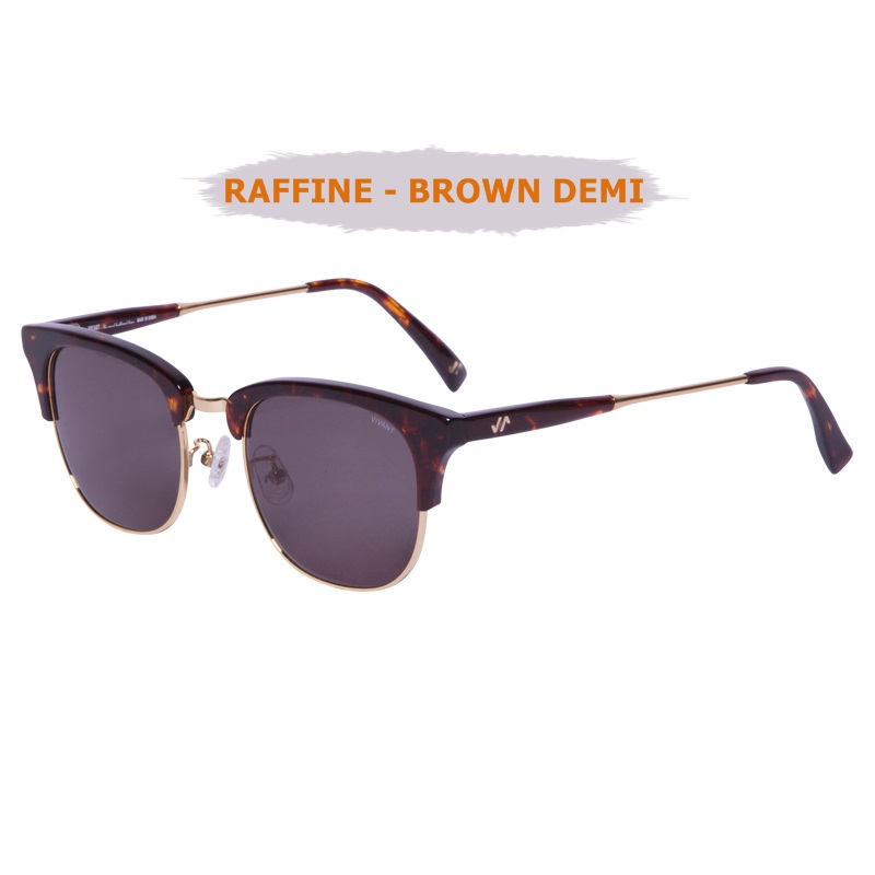 RAFFINE - BROWN DEMI - KÍNH VIVANT CHÍNH HÃNG