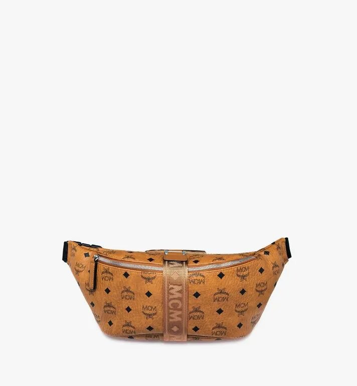 TÚI MCM Large - JEMISON BELT BAG IN VISETOS - Cognac