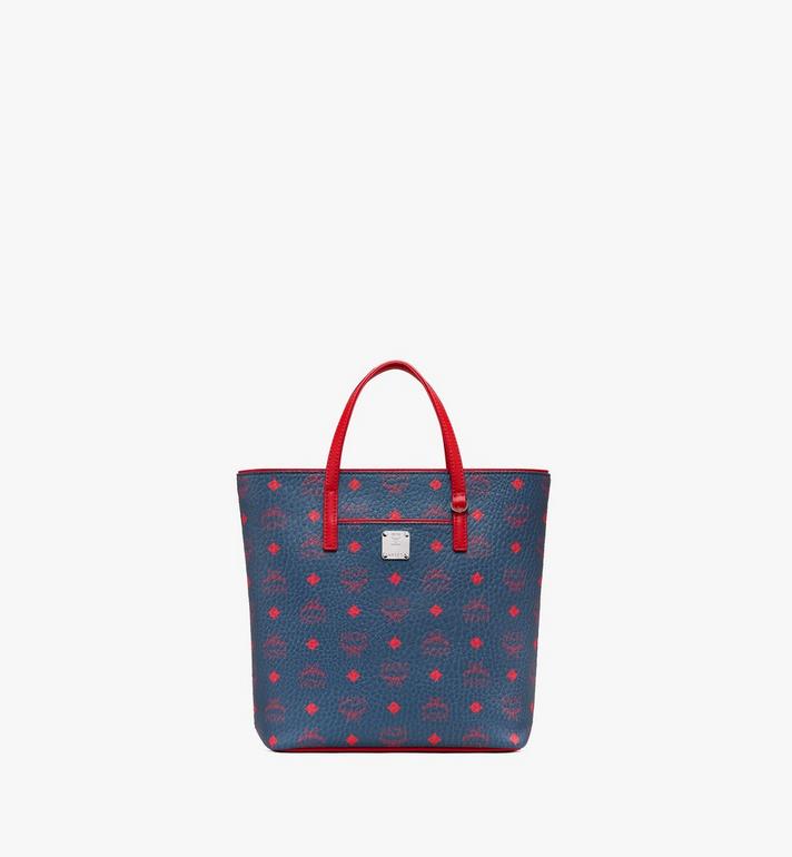 Túi MCM Small - ANYA SHOPPER IN VISETOS - Deep Blue Sea