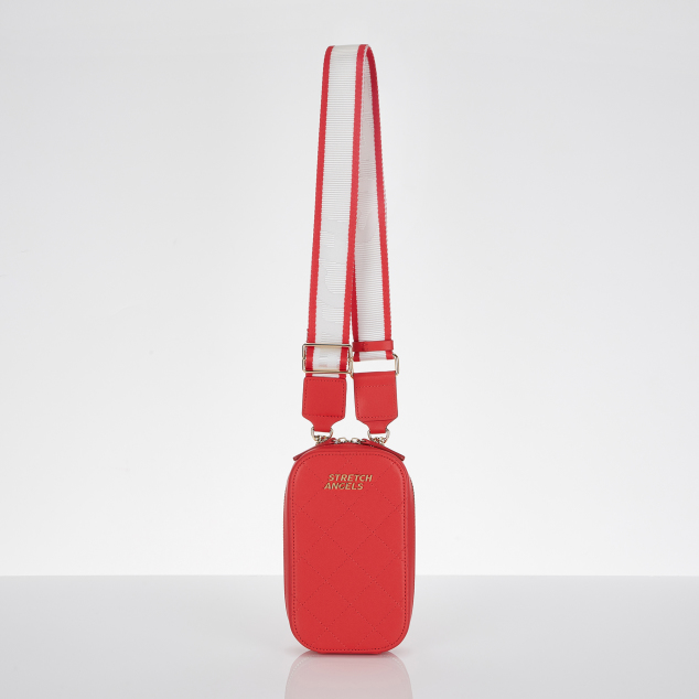TÚI STRETCH ANGELS - WAFFLE HANDY BAG - RED