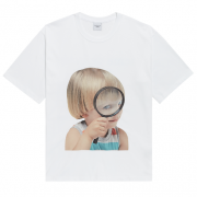 ÁO ADLV BABY FACE SHORT SLEEVE WHITE MAGNIFIER