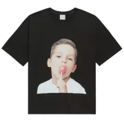 ÁO ADLV BABY FACE SHORT SLEEVE BLACK CANDY