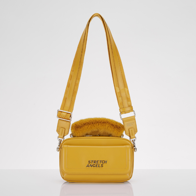 TÚI STRETCH ANGELS - FLAP PANINI BAG - MUSTARD