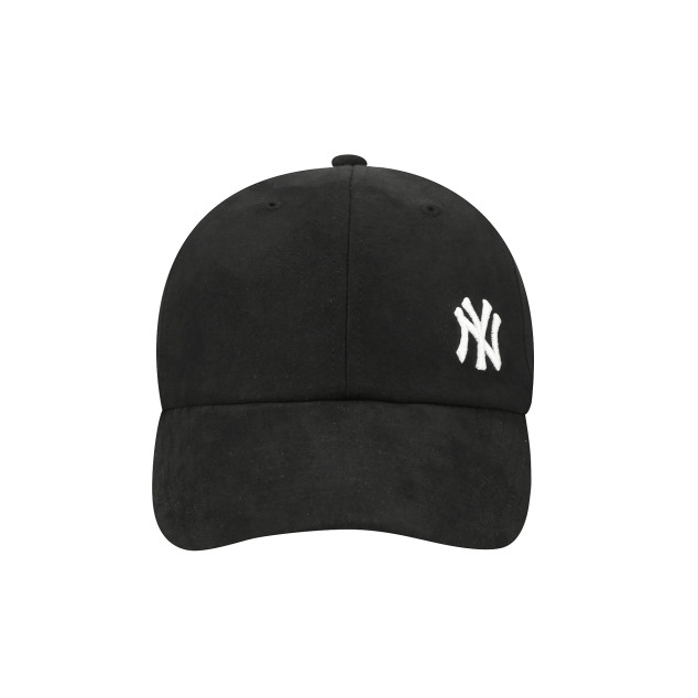 NÓN MLB NEW YORK YANKEES SUEDE RIBBON ADJUSTABLE CAP - BLACK