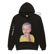 ÁO ADLV BABY FACE HOODIE BLACK YELLOW T-SHIRTS