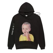 ÁO ADLV BABY FACE HOODIE BLACK YELLOW T-SHIRTS