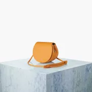 TÚI FIND KAPOOR - REAL LEATHER COLLECTION 01 - MUSTARD