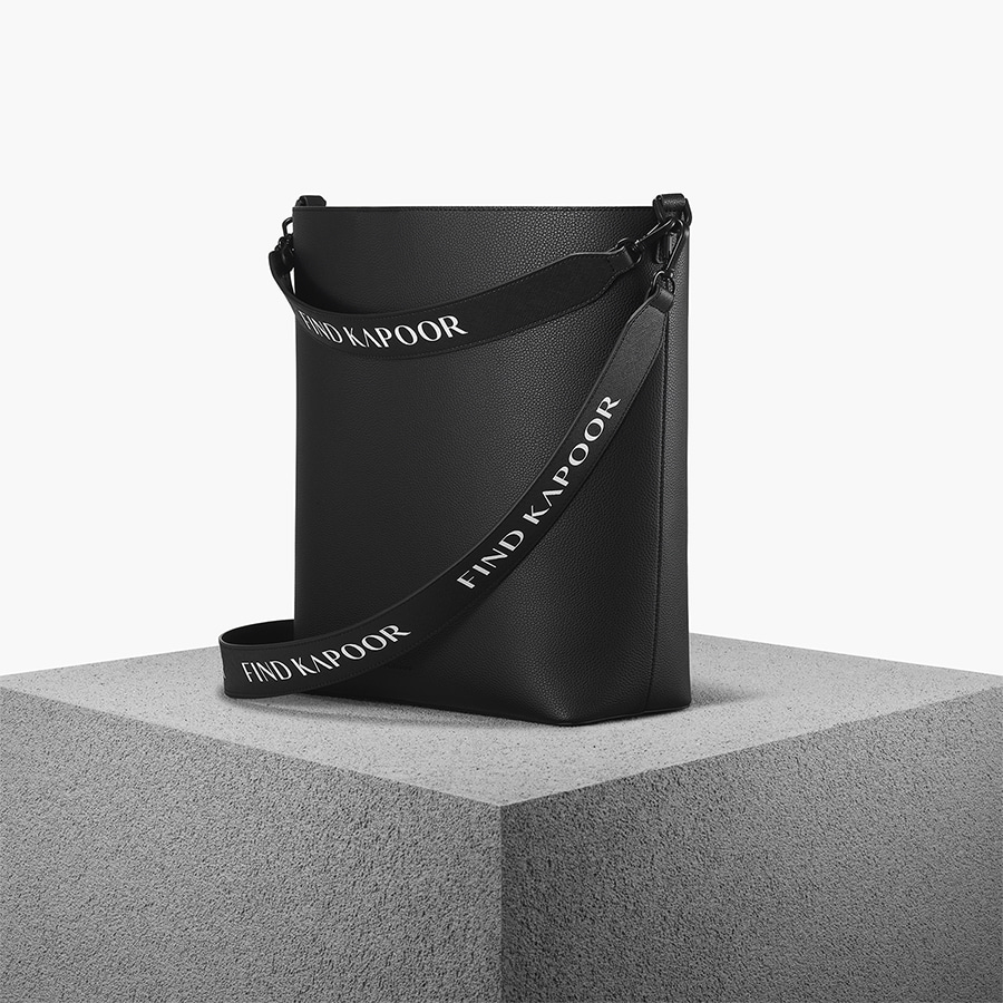 FIND KAPOOR - LEKOO BAG H 28 LETTERING LINE SET - BLACK