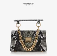 TÚI PLAY NO MORE - MICRO BAGUETTE - GREY PYTHON