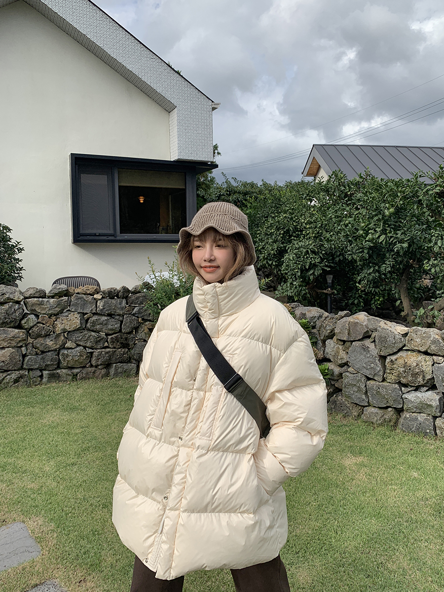 THỜI TRANG HÀN QUỐC - Down-Filled Puffer Coat