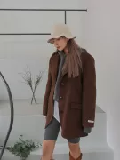 THỜI TRANG HÀN QUỐC - Triple Button Loose Fit Blazer
