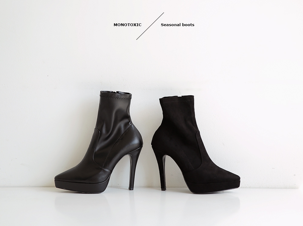 GIÀY BOOTS HÀN QUỐC - MONOBABIE BOOTS 11.5 CM - RB2726