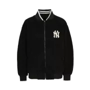 ÁO KHOÁC MLB NEW YORK YANKEES REVERSIBLE SHEEP BOA JACKET - BLACK