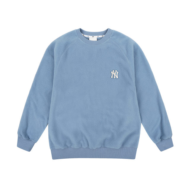 ÁO MLB NEW YORK YANKEES DOUBLE BOUCLE FLEECE SWEATSHIRT - BLUE