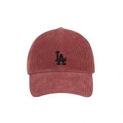 NÓN MLB CORDUROY ROOKIE BALL CAP LA DODGERS - ROSEWOOD