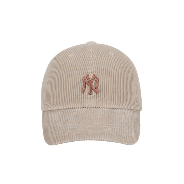 NÓN MLB CORDUROY ROOKIE BALL CAP NEW YORK YANKEES - BEIGE