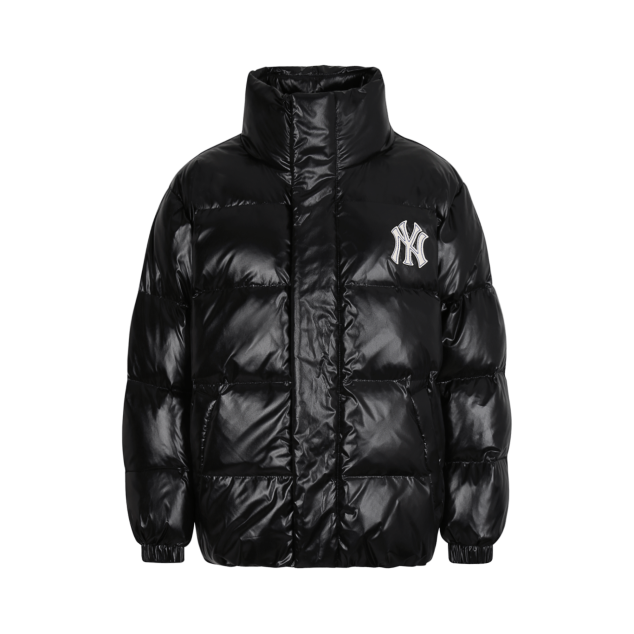 ÁO KHOÁC MLB HIGH-GLOSSY PREMIUM SHORT DOWN JACKET NEW YORK YANKEES - BLACK