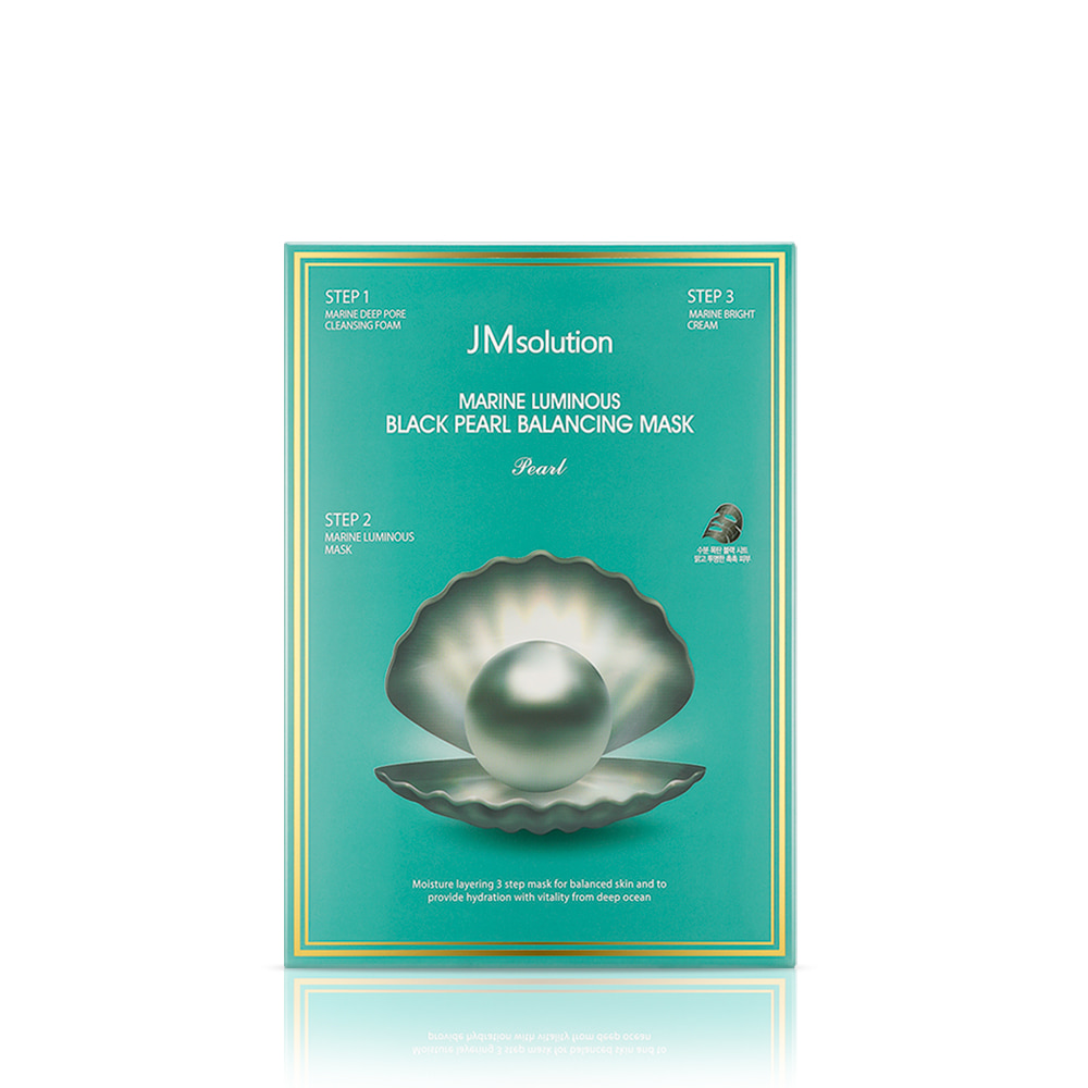 JM SOLUTION MARINE LUMINOUS BLACK PEARL BALANCING MASK