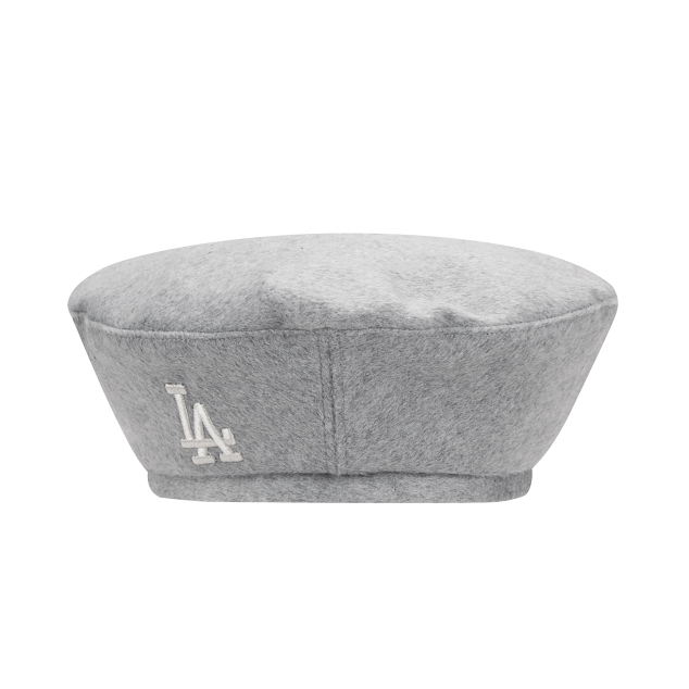 NÓN MLB LA DODGERS WOOL BERET - GREY