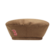 NÓN MLB BOSTON RED SOX WOOL BERET - BROWN