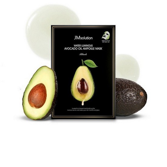 JM SOLUTION WATER LUMINOUS AVOCADO OIL AMPOULE MASK Copy