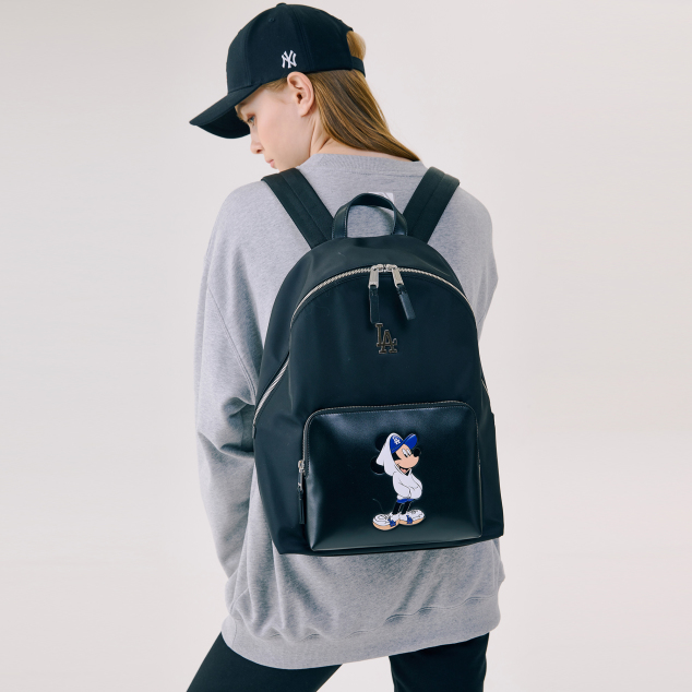 BALO MLB X DISNEY NYLON BACKPACK LA DODGERS - BLACK