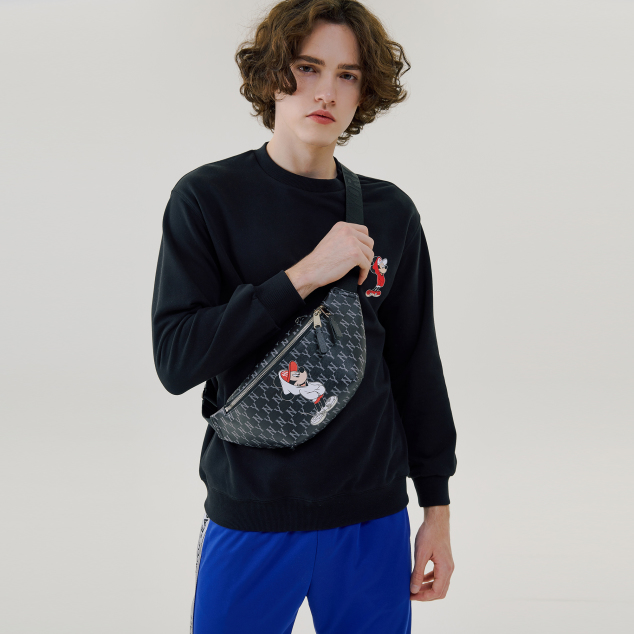 TÚI MLB X DISNEY HIP SAC NEW YORK YANKEES - BLACK