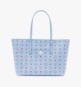 TÚI MCM MEDIUM - ANYA SHOPPER IN VISETOS - Blue Bell