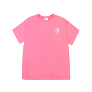 ÁO MLB NEON ART BASIC OVER FIT SHORT SLEEVE T-SHIRT PHILADELPHIA PHILLIES - PINK